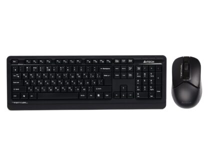 Комплект бездротовий Fstyler клавіатура+миша, чорний, USB A4Tech