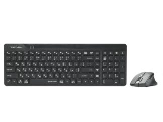 Комплект бездротовий Fstyler клавіатура+миша, чорний, USB A4Tech