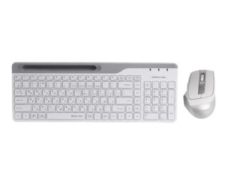 Комплект бездротовий Fstyler клавіатура+миша (FB35C+FBK25), Icy