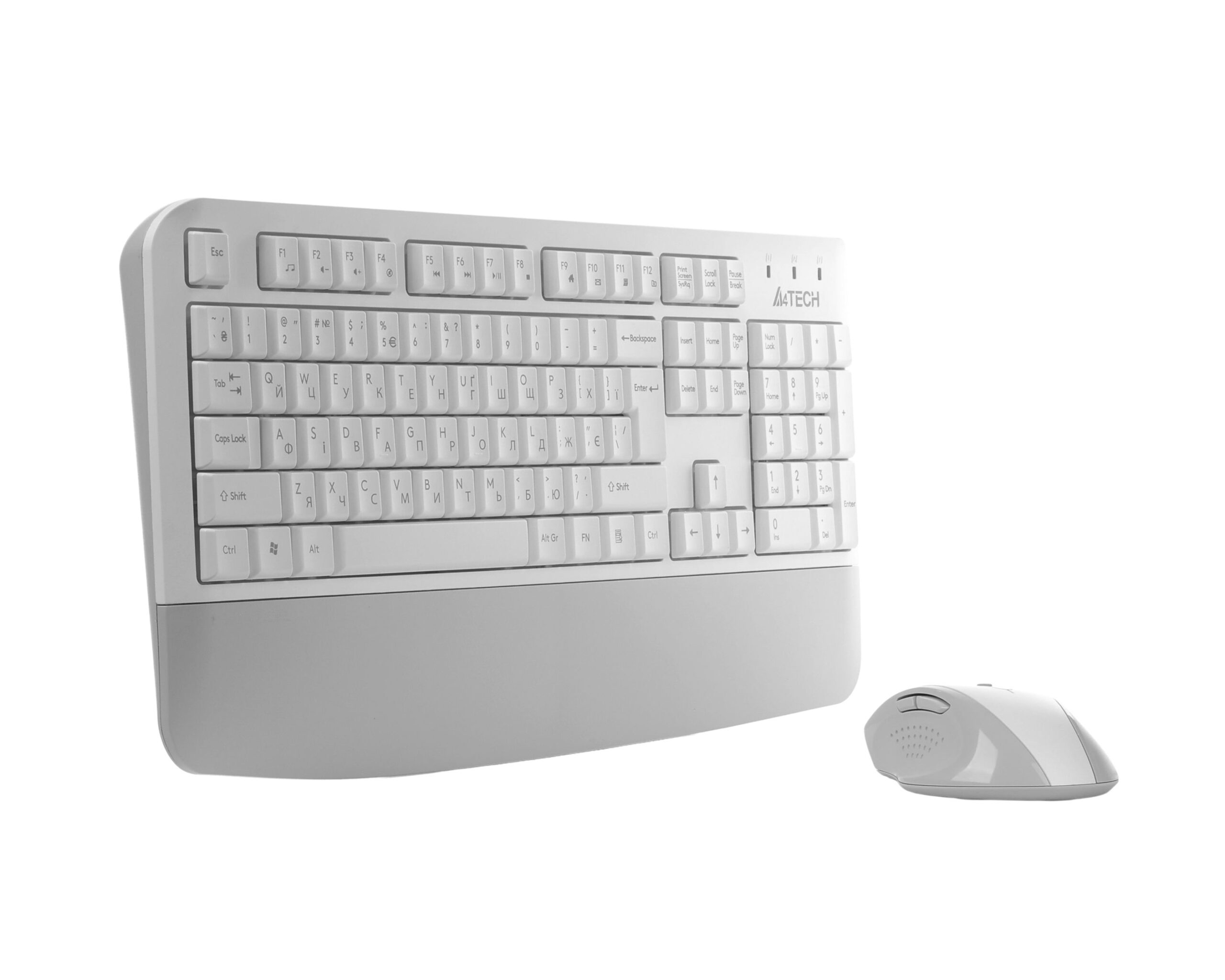 Комплект бездротовий Fstyler клавіатура+миша безшумна, USB A4Tech — фото 3