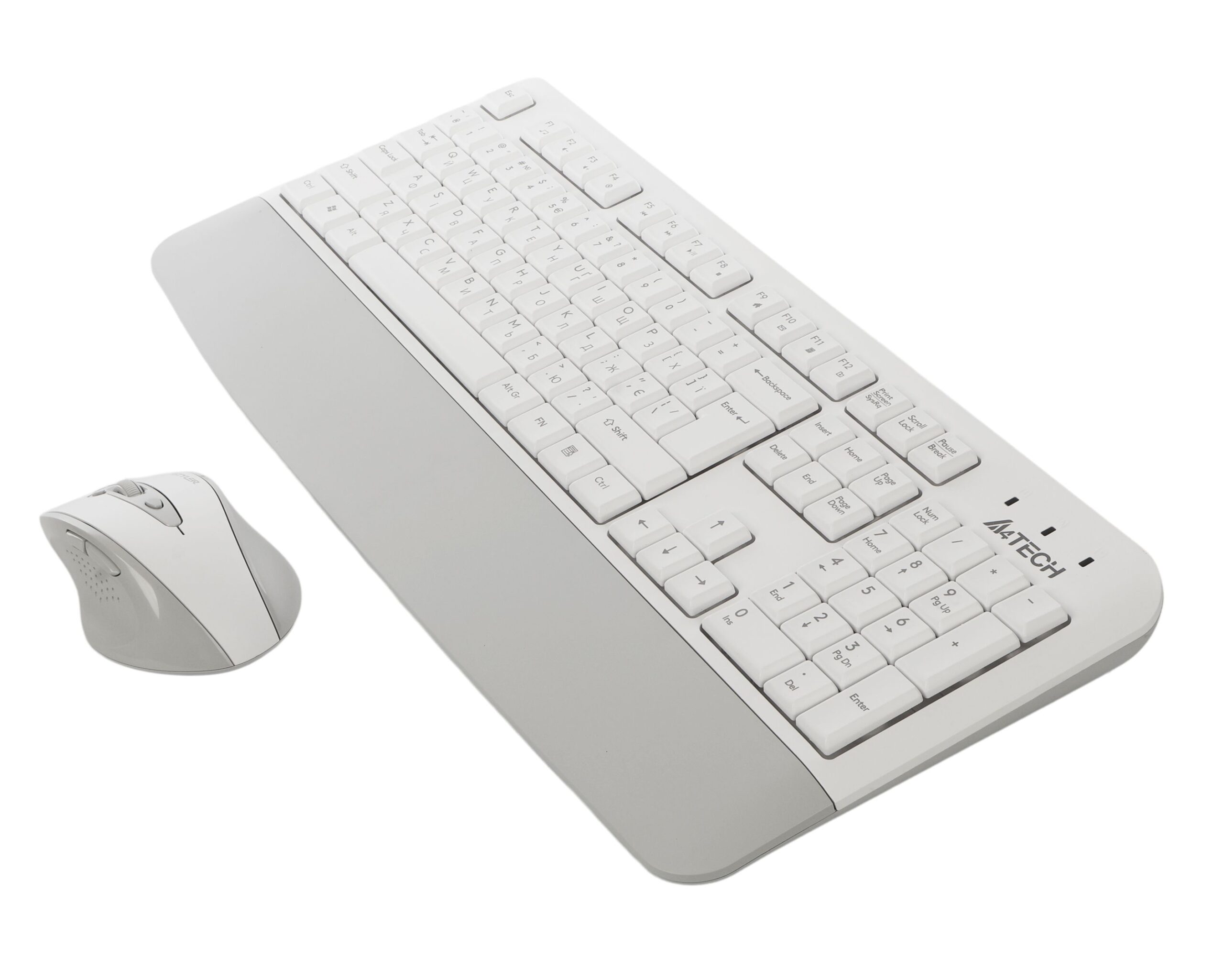 Комплект бездротовий Fstyler клавіатура+миша безшумна, USB A4Tech — фото 5