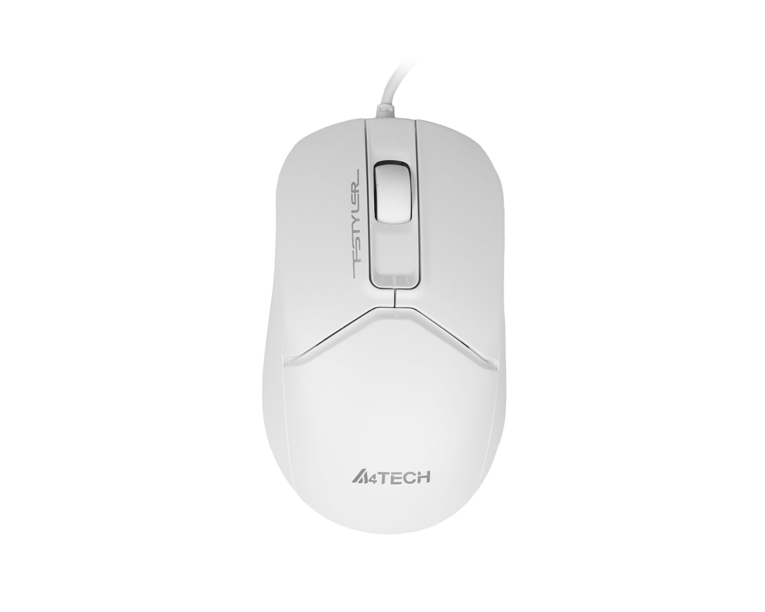 Комплект дротовий Fstyler клавіатура+миша, білий, USB A4Tech F1512 — фото 7
