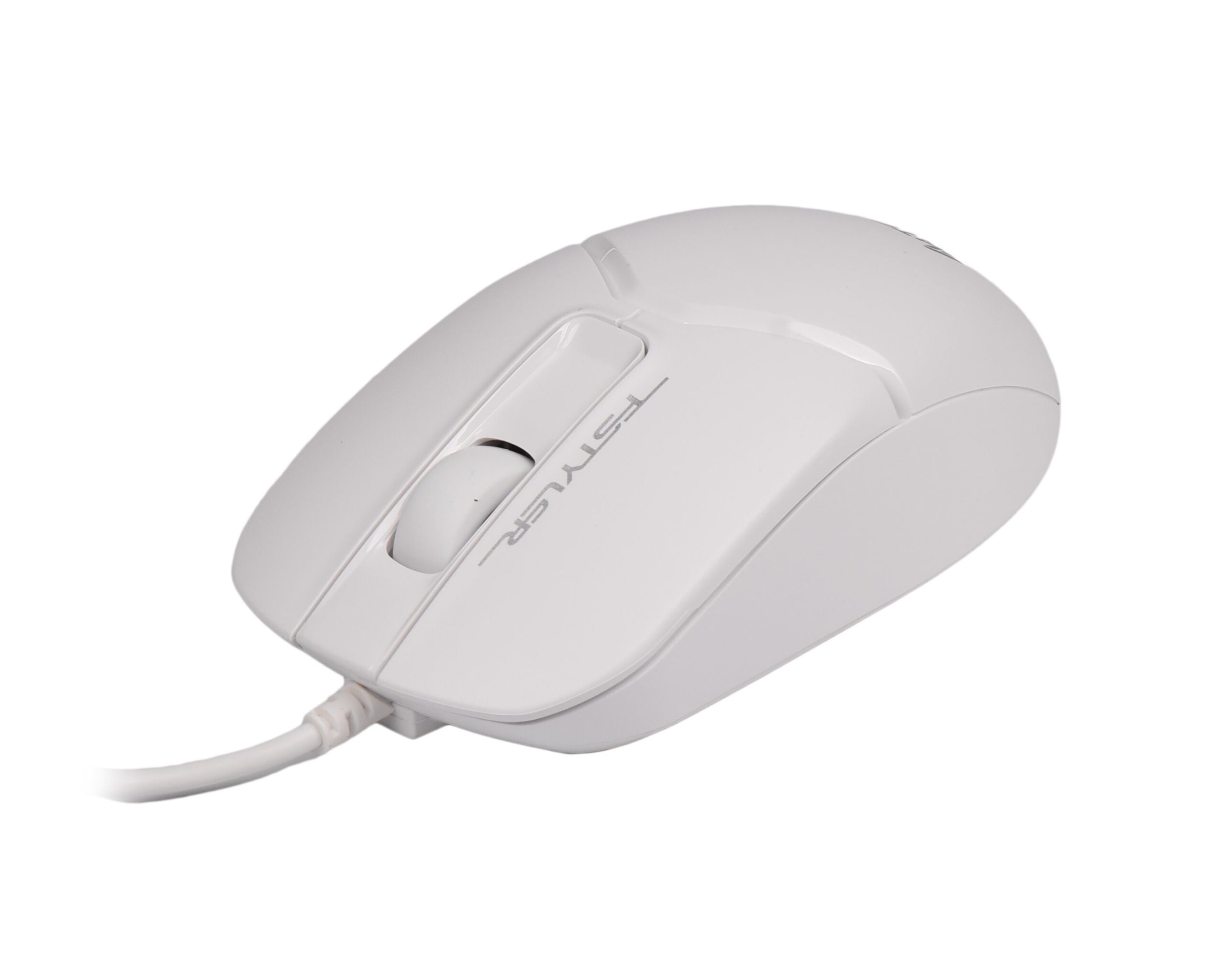 Комплект дротовий Fstyler клавіатура+миша, білий, USB A4Tech F1512 — фото 8