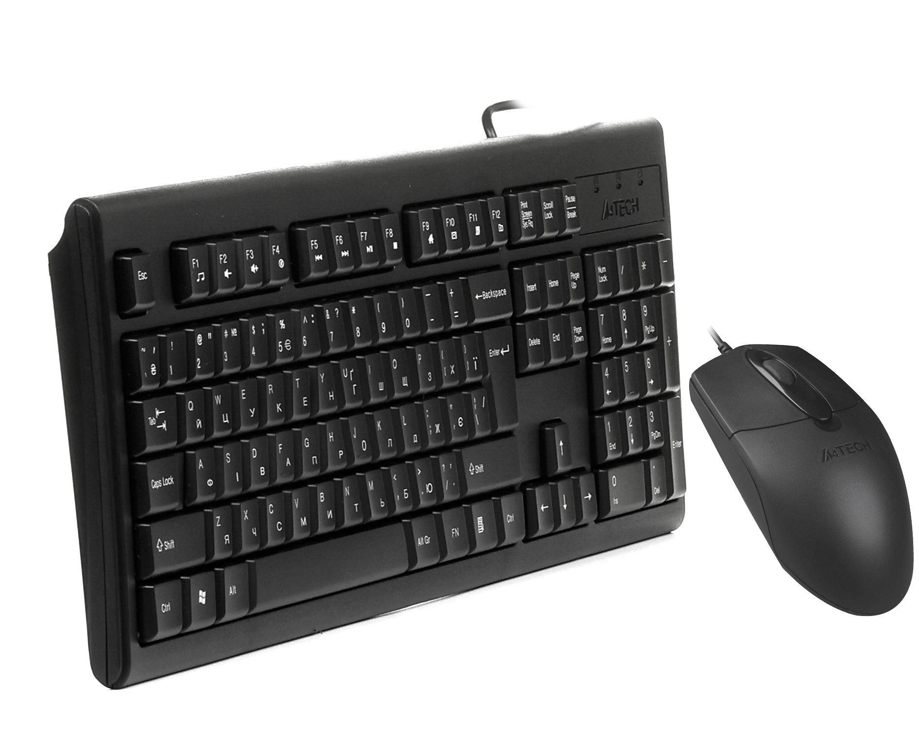 Комплект дротовий USB, KRS-83+OP-720, чорний A4Tech KRS-8372 Black — фото 3