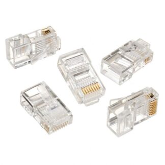 Конектор 8P8C, CAT-5e, UTP, позолочені контакти (10 шт.) Cablexpert