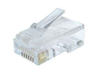 Конектор 8P8C, CAT-6, UTP, позолочені контакти (10 шт.) Cablexpert