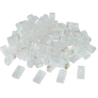 Конектор 8P8C, CAT-6, UTP, позолочені контакти (50 шт.) Cablexpert
