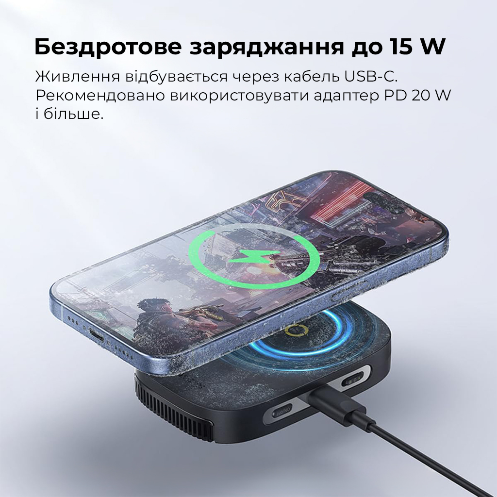 Кулер для мобільного Baseus MagPro II Series Ultra-Thin Magnetic Phone Cooler (Basic Edition) Cosmic Black — фото 13