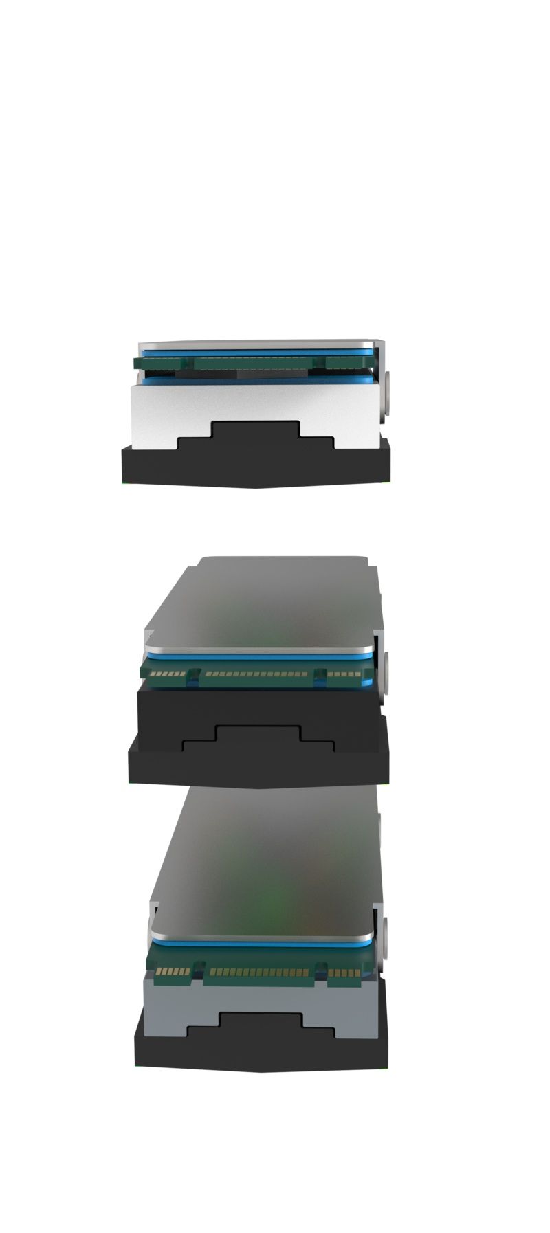 Кулер для SSD, универсальний, з RGB Xilence M2SSD.B.Argb xc401 — фото 2