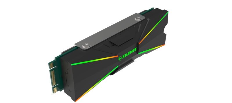 Кулер для SSD, универсальний, з RGB Xilence M2SSD.B.Argb xc401 — фото 4