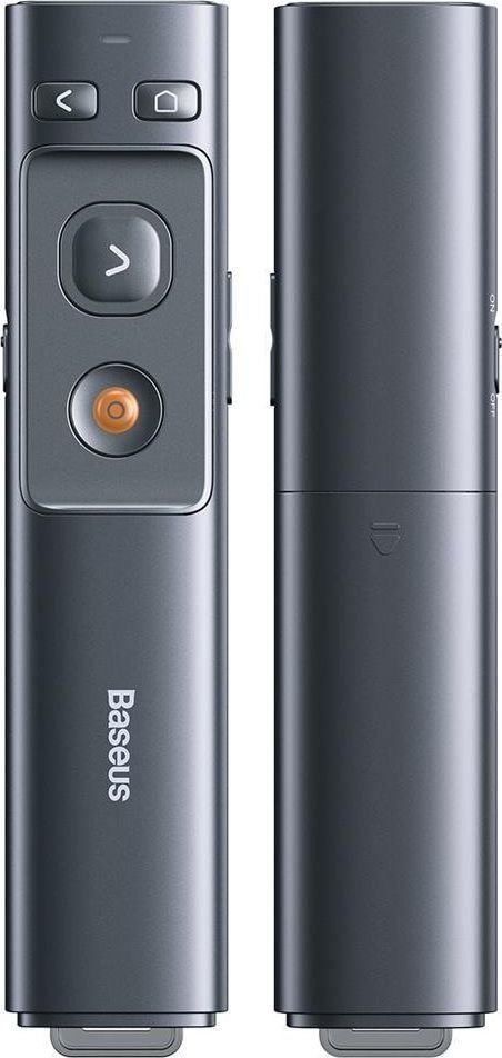 Лазерна указка Baseus Orange Dot Wireless Presenter (Red Laser) Grey