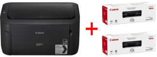 Лазерний принтер CANON i-Sensys LBP6030B + 2 картриджа CANON 725