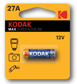 Лужний елемент живлення KODAK MAX K 27 A (12 В)