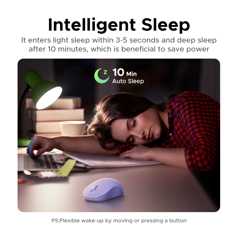 Маніпулятор миша бездротова Ugreen M331 Multi-mode Wireless Mouse — фото 11
