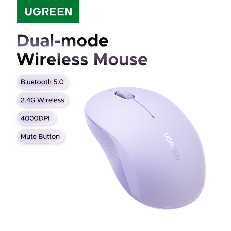 Маніпулятор миша бездротова Ugreen M331 Multi-mode Wireless Mouse — фото 4