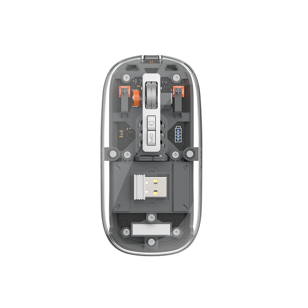 Маніпулятор миша бездротова Wiwu Crystal Magnetic Wirless Mouse WM105