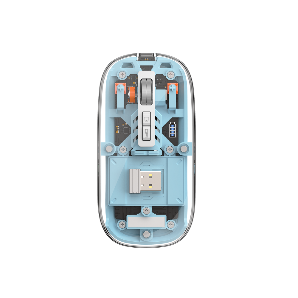 Маніпулятор миша бездротова Wiwu Crystal Magnetic Wirless Mouse WM105