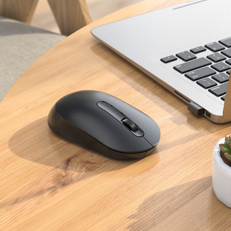 Маніпулятор миша HOCO GM14 Platinum 2.4G business wireless mouse Black — фото 5