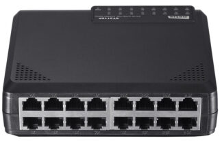 Мережевий комутатор NETIS ST3116P 16 портів Fast Ethernet