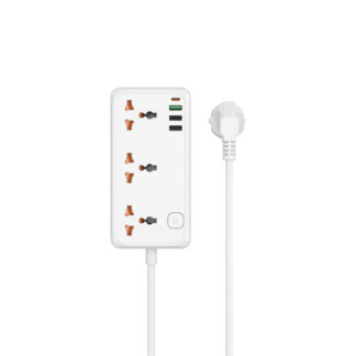 Мережевий подовжувач WIWU 30W Cube з трьома розетками та USB