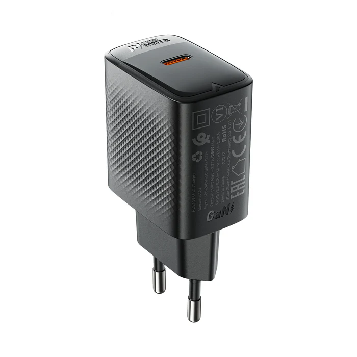 Мережевий зарядний пристрій ACEFAST A104 PD25W