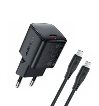 Мережевий зарядний пристрій ACEFAST A117 PD20W mini GaN