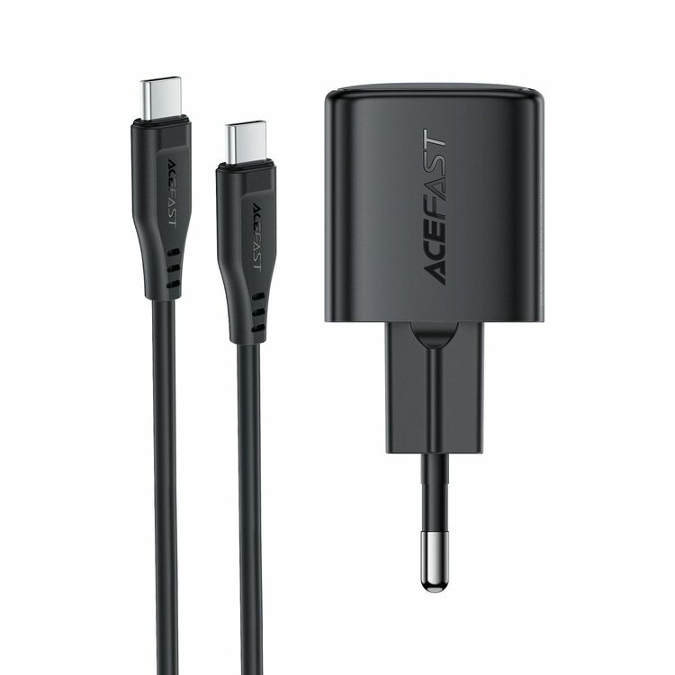 Мережевий зарядний пристрій ACEFAST A117 PD20W mini GaN — фото 4