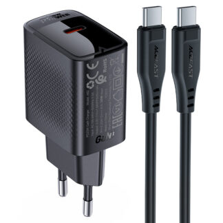 Мережевий зарядний пристрій ACEFAST A82 PD 20W USB-C для швидкої зарядки