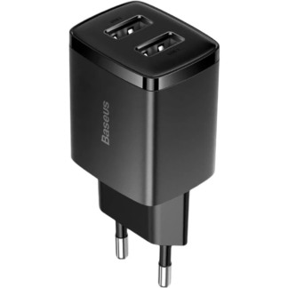 Мережевий зарядний пристрій Baseus Compact Charger 2U 10.5W EU