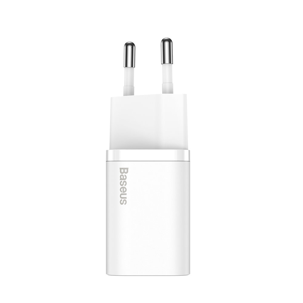 Мережевий зарядний пристрій Baseus Super Si Quick Charger 1C 25W EU White — фото 4