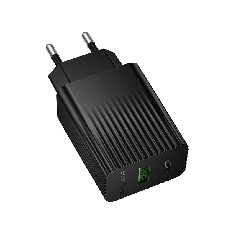 Мережевий зарядний пристрій Borofone BAS74A Source PD20W+QC3.0