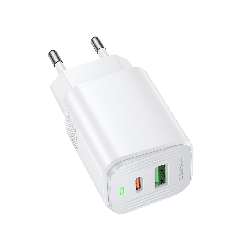 Мережевий зарядний пристрій Borofone BAS83A Star PD20W+QC3.0