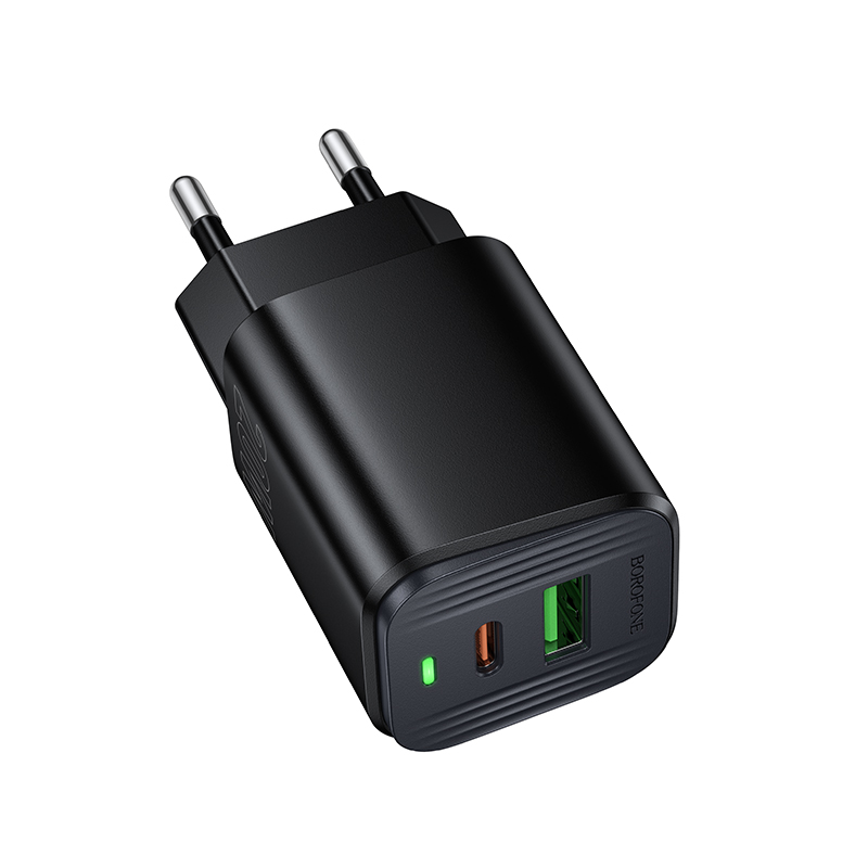 Мережевий зарядний пристрій Borofone BAS83A Star PD20W+QC3.0