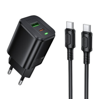 Мережевий зарядний пристрій Borofone BAS85A Star PD30W+QC3.0