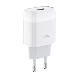 Мережевий зарядний пристрій Hoco C72A Glorious single port charger 10.5W White