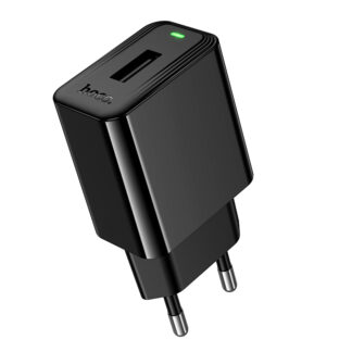 Мережевий зарядний пристрій HOCO CS91A Leader single-port charger(EU) Black