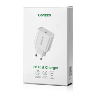 Мережевий зарядний пристрій UGREEN CD137 для швидкої зарядки — фото 3