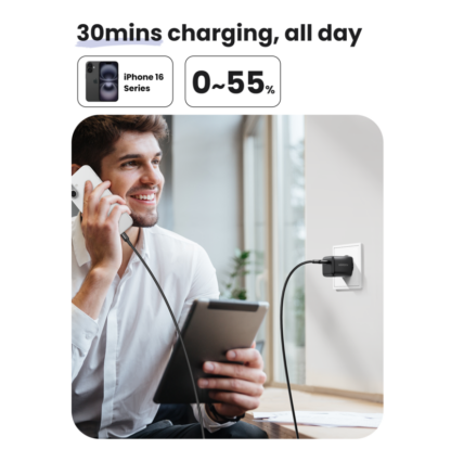 Мережевий зарядний пристрій UGREEN X513 30W USB-C — фото 7