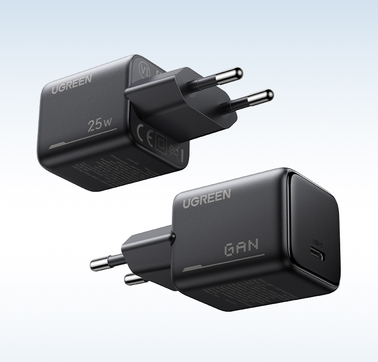 Мережевий зарядний пристрій UGREEN X517 25W USB-C GaN — фото 4