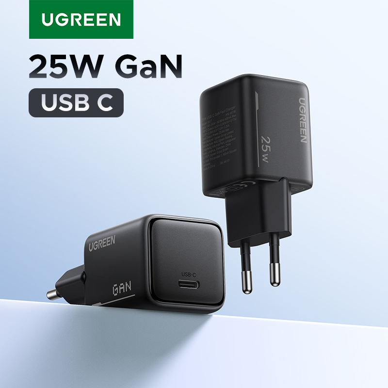 Мережевий зарядний пристрій UGREEN X517 25W USB-C GaN — фото 6