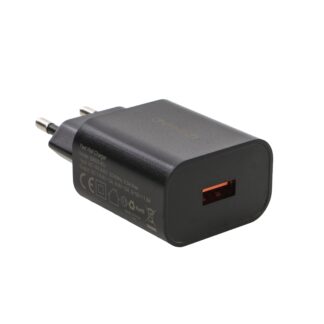 Мережевий зарядний пристрій, USB-A, 18 Вт, QC 3.0 Choetech Q5003-EU-BK