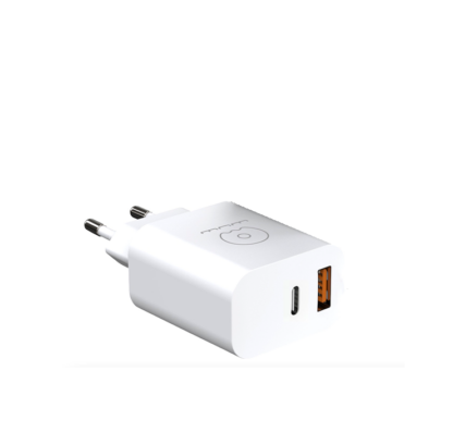 Мережевий зарядний пристрій WUW-C172 20W PD USB-C + USB QC3.0