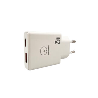 Мережевий зарядний пристрій WUW C217 PD 25W USB A + Type-C
