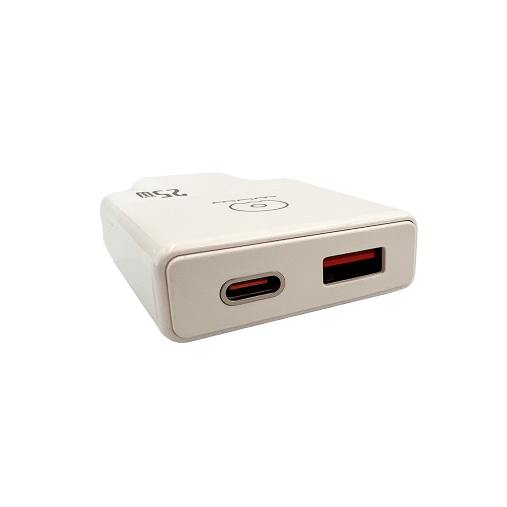 Мережевий зарядний пристрій WUW C217 PD 25W USB A + Type-C — фото 4