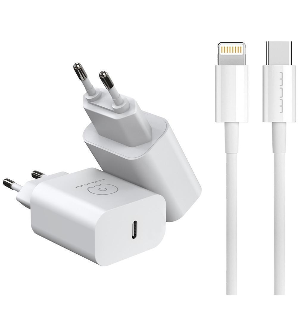Мережевий зарядний пристрій WUW T81L PD 20W USB C