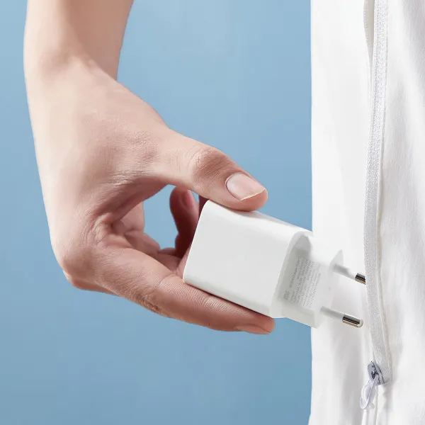 Мережевий зарядний пристрій Xiaomi Mi 20W Type-C EU — фото 12