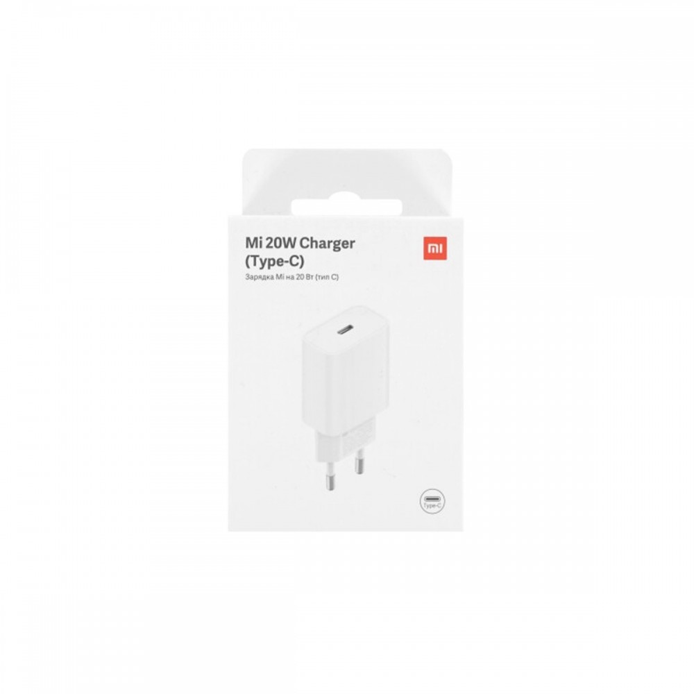 Мережевий зарядний пристрій Xiaomi Mi 20W Type-C EU — фото 3