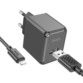 Мережевий зарядний пристрій з кабелем HOCO CS11A Ocean single port charger set(iP)