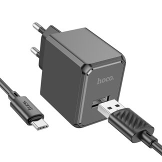 Мережевий зарядний пристрій з кабелем HOCO CS11A Ocean single port charger set(Type-C)