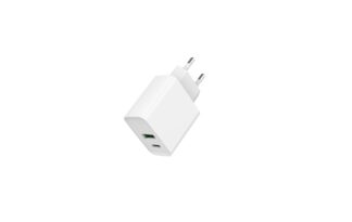 Мережевий ЗП, 1 USB-A + 1 Type-C (PD20 Вт + QC3.0 18 Вт), білий Gembird
